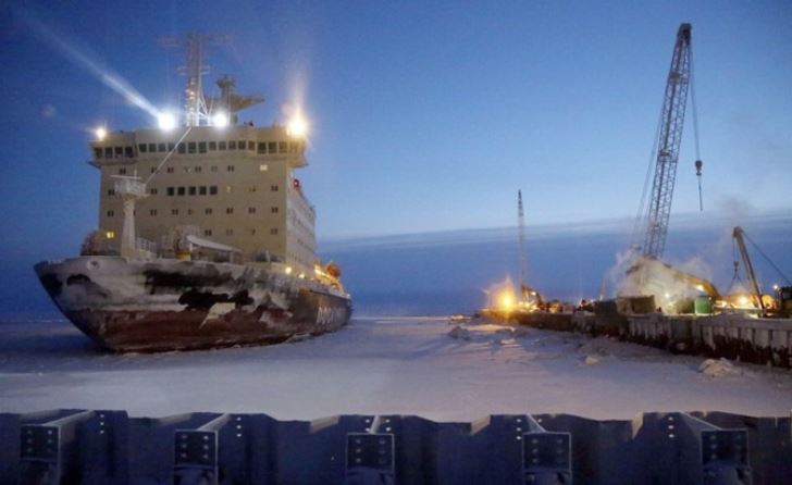 The density of cargo traffic at the Northern Sea Route will reach 65 million tons by 2020