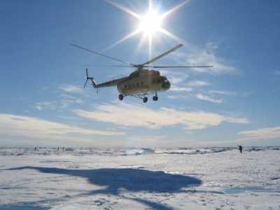 Россия увеличит количество вертолетных баз в Арктике